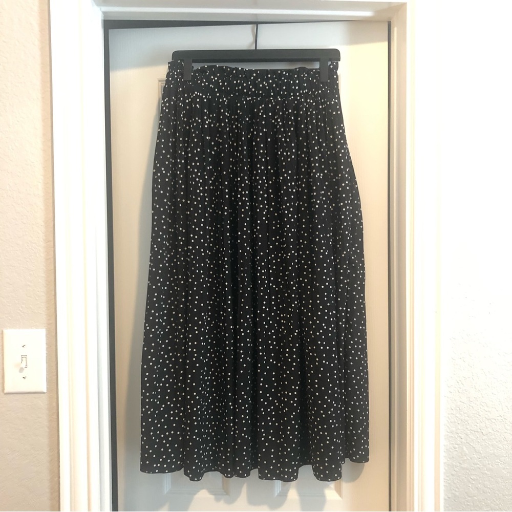 Polka dotted skirt